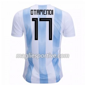 Completo Calcio Argentina Otamendi 17 Divisa Prima Mondiali 2018
